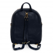 Rucsac din piele naturala, model DiAmanti Salvo Bleumarin Scuro